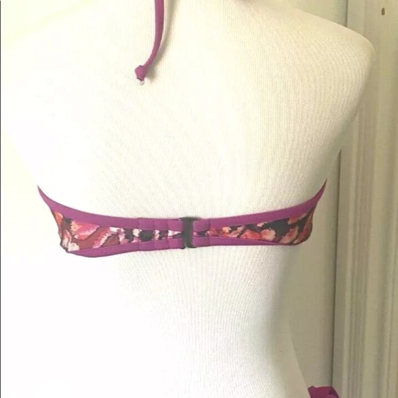 Womens Becca Beach Size Medium Bikini Swim Suit Set 2 Piece Padded Reversible - Picture 4 of 8